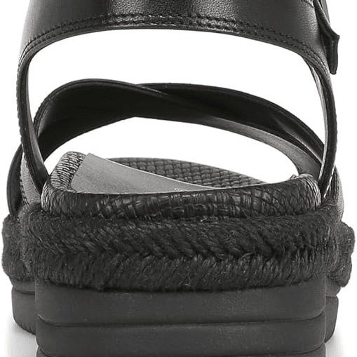 VIONIC Mar Platform Wedge Sandal Camel / Gold Brown Leather 10 M 197725038675 Shoe Deals Outlet