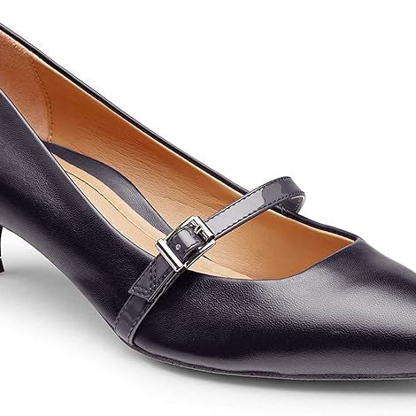 VIONIC Minnie Kitten Heel Black 10 W 192329162542 Shoe Deals Outlet