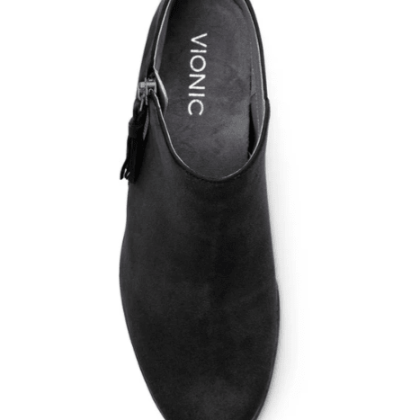 VIONIC Serena Ankle Boot Black 8.5 M 616542466374 Shoe Deals Outlet