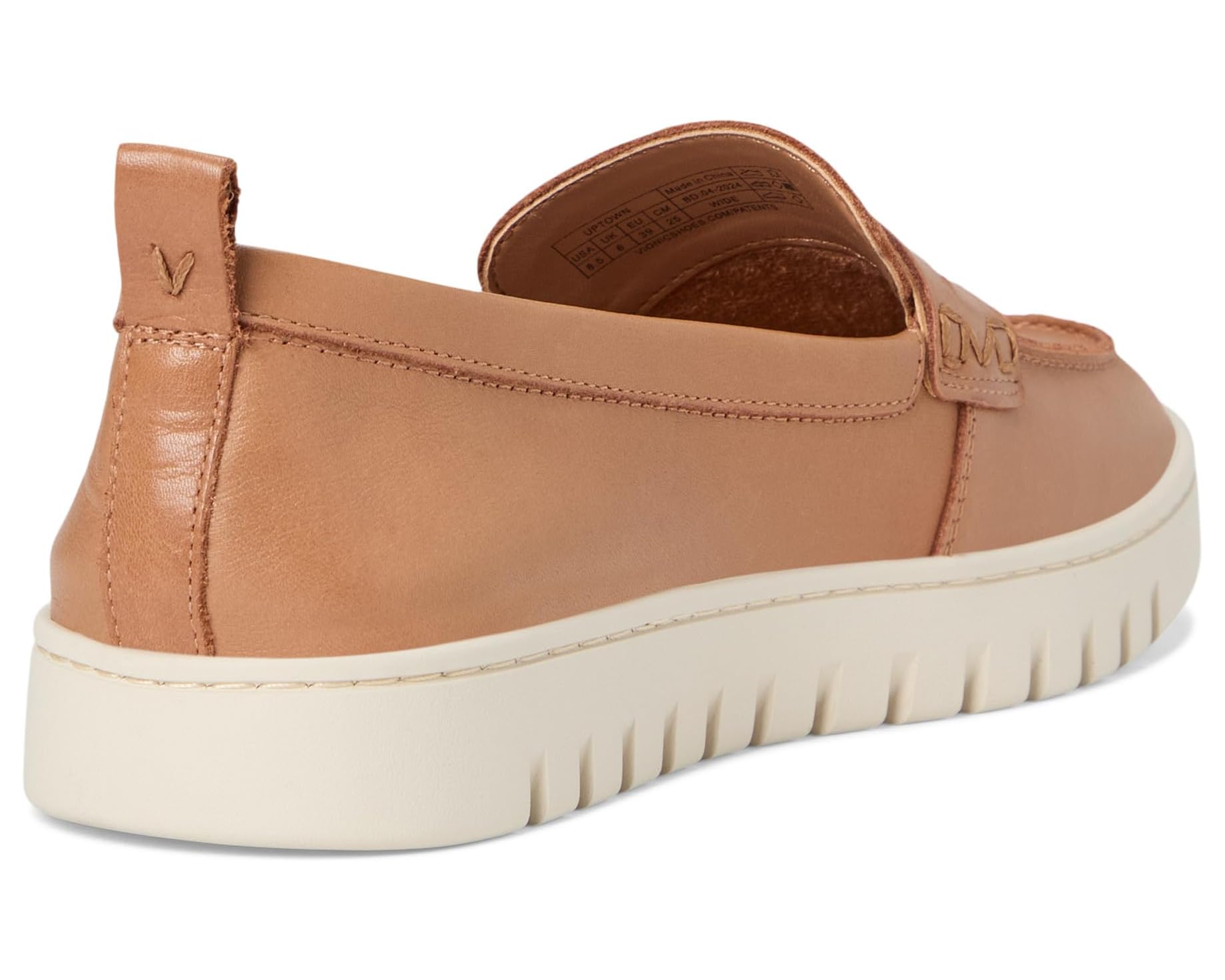 VIONIC Uptown Loafer Silver Metallic Leather 6 M 192329993764 Shoe Deals Outlet