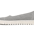 VIONIC Uptown Skimmer Knit Flat Light Grey 10 M 197725026436 Shoe Deals Outlet