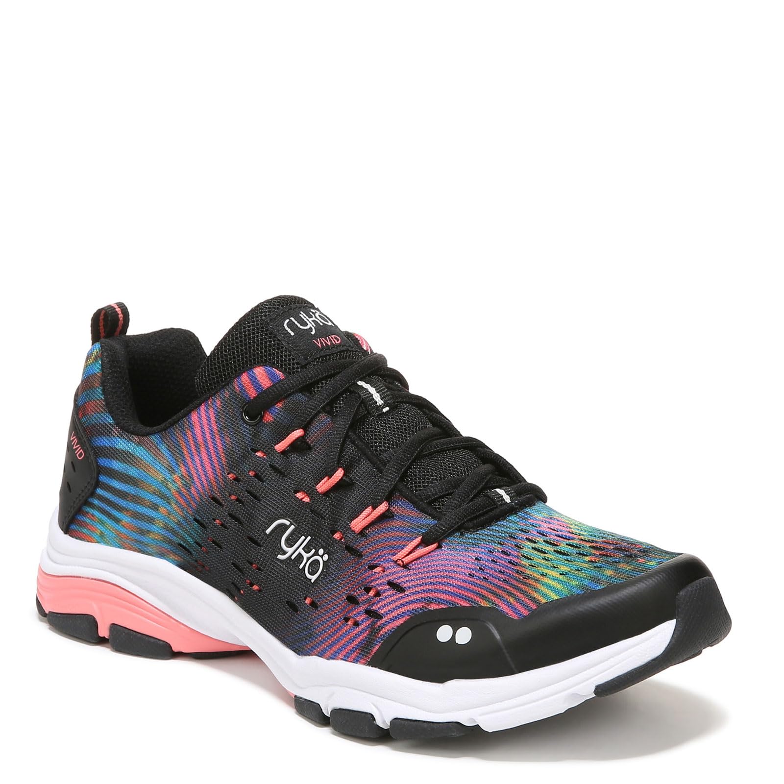 Ryka Vivid RZX - Women's Black Tie Dye Shoe Deals Outlet