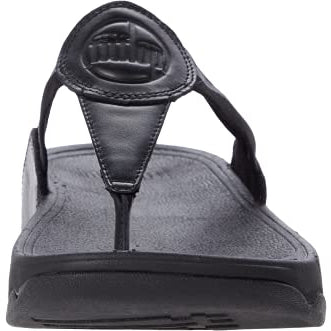 FitFlop Walkstar Toe Post Sandal - Women's All Black Shoe Deals Outlet