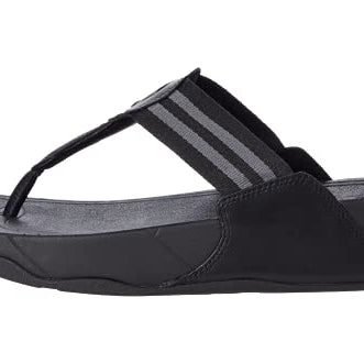 FitFlop Walkstar Toe Post Sandal - Women's All Black Shoe Deals Outlet