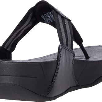 FitFlop Walkstar Toe Post Sandal - Women's All Black Shoe Deals Outlet