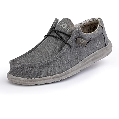 Hey Dude Wally Stretch - Men's Stretch Carbon Shoe Deals Outlet