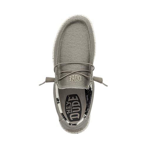 Hey Dude Wally Stretch - Men's Beige Shoe Deals Outlet