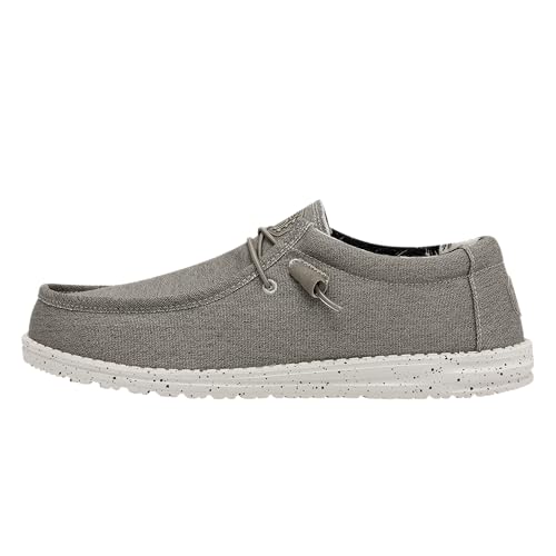 Hey Dude Wally Stretch - Men's Beige Shoe Deals Outlet