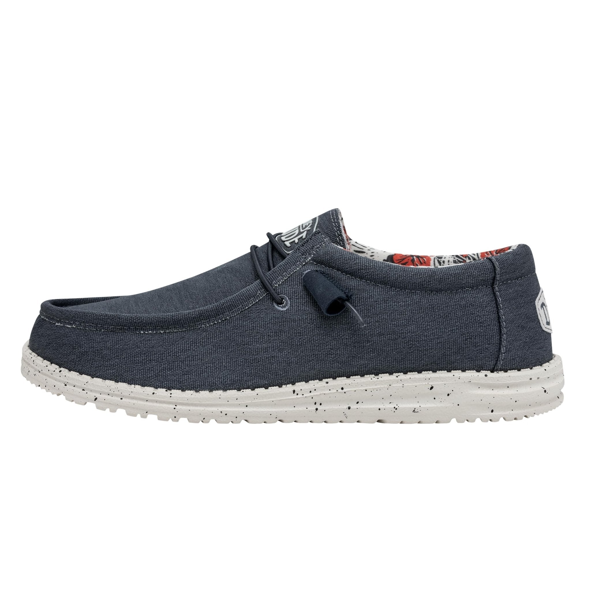Hey Dude Wally Stretch - Men's Blue Shoe Deals Outlet