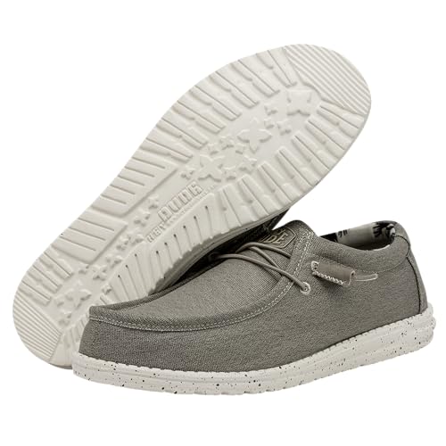 Hey Dude Wally Stretch - Men's Beige Shoe Deals Outlet