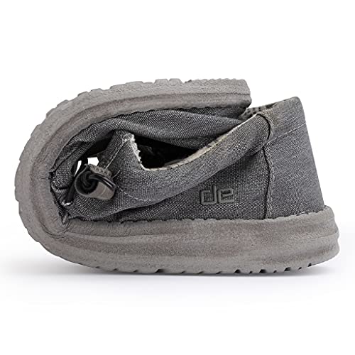 Hey Dude Wally Stretch - Men's Stretch Carbon Shoe Deals Outlet