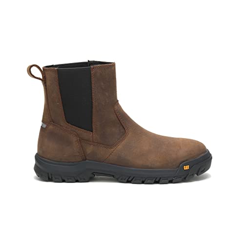 Caterpillar Wheelbase Steel - Toe Boots - Men's Clay Shoe Deals Outlet