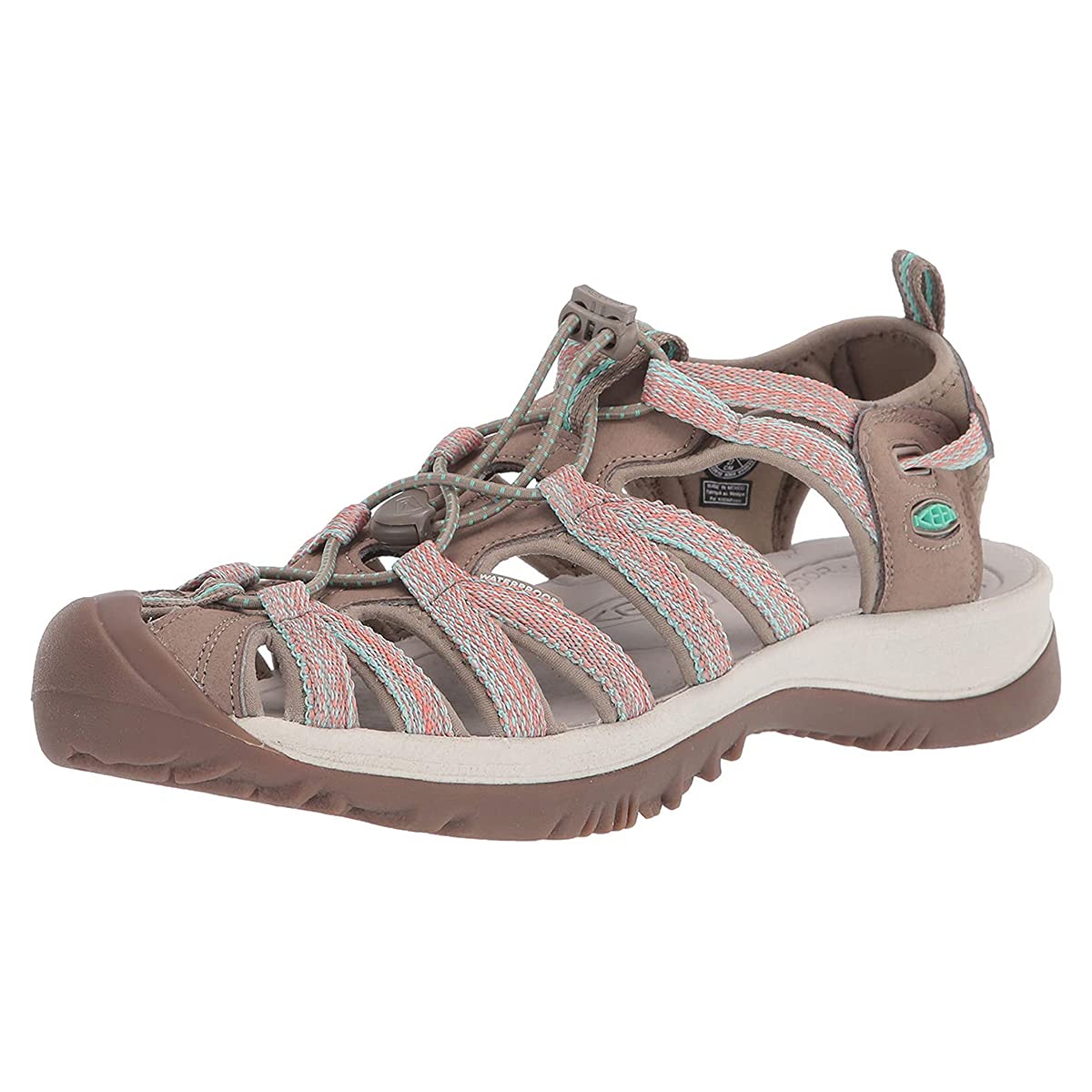 KEEN Whisper - Women's Taupe/Coral Shoe Deals Outlet