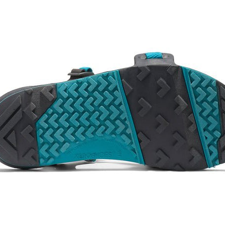 Xero Shoes Z - Trail EV - Trail Hiking, Running, and Recovery Sandal Lake Blue / Asphalt 10 M 840187697927 Shoe Deals Outlet