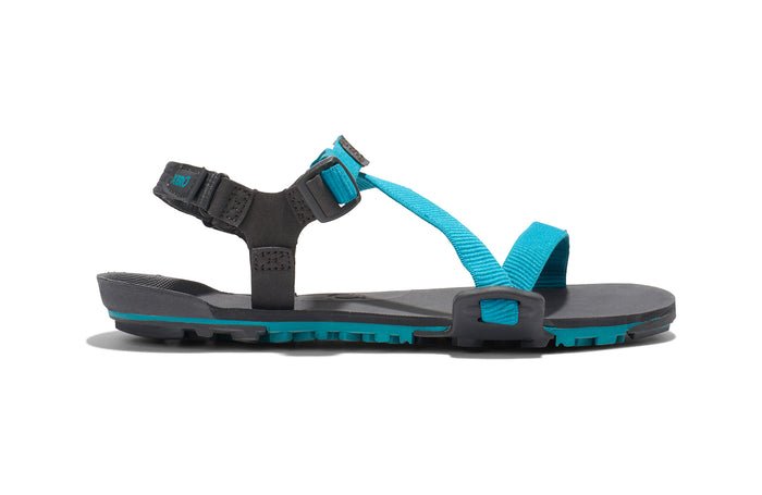 Xero Shoes Z - Trail EV - Trail Hiking, Running, and Recovery Sandal Lake Blue / Asphalt 10 M 840187697927 Shoe Deals Outlet