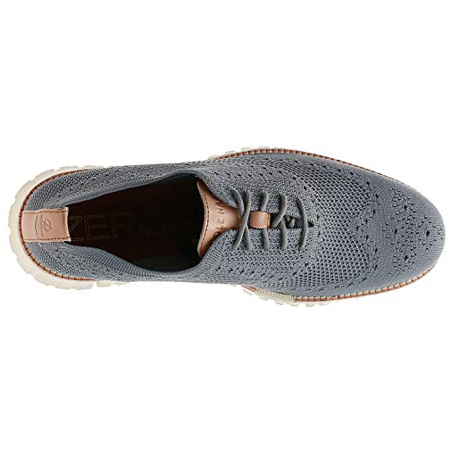 Cole Haan ZeroGrand Stitchlite Wingtip Oxford - Men's Ironstone/Ivory Shoe Deals Outlet