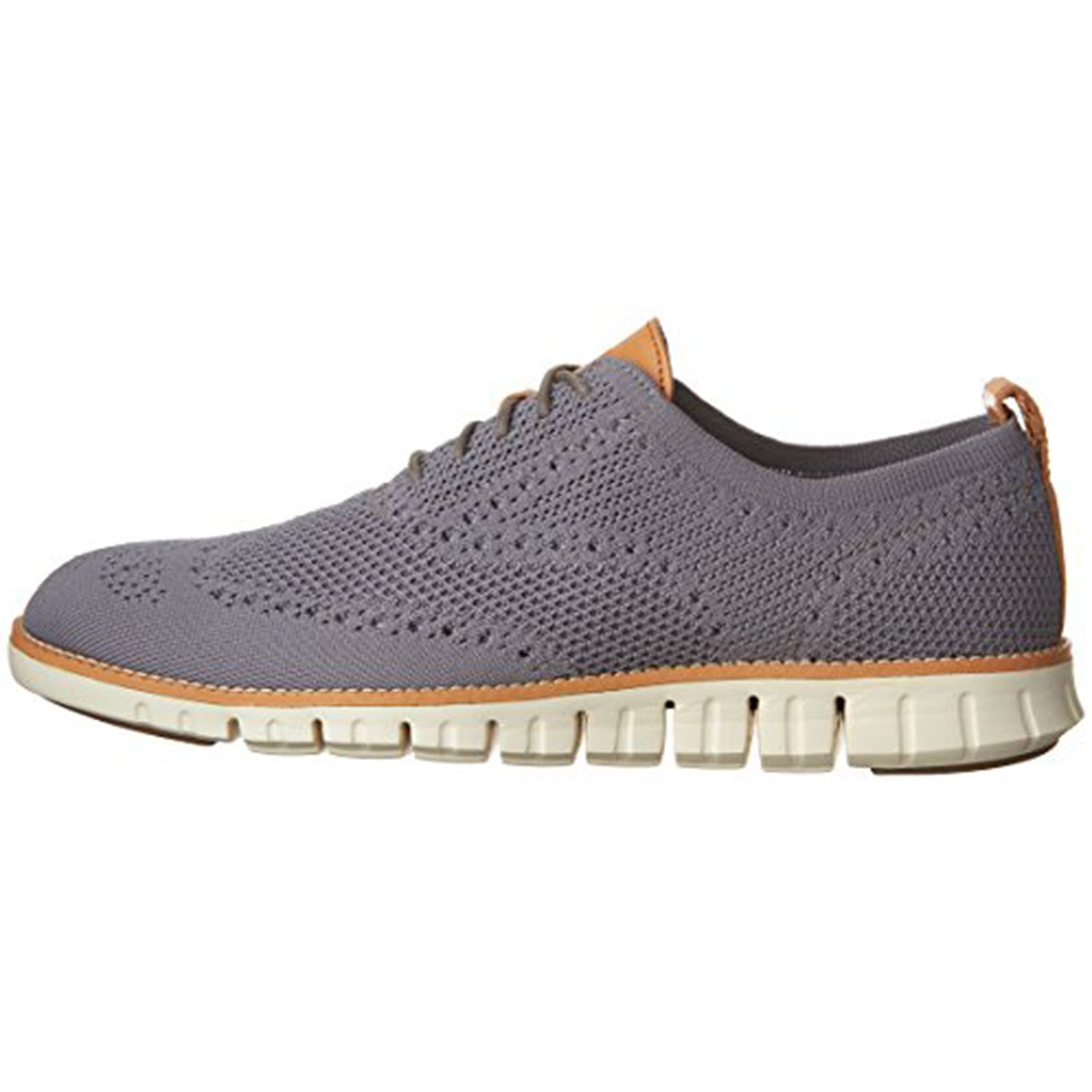 Cole Haan ZeroGrand Stitchlite Wingtip Oxford - Men's Ironstone/Ivory Shoe Deals Outlet