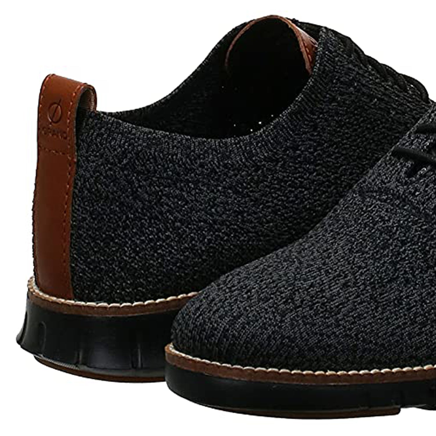 Cole Haan ZeroGrand Stitchlite Wingtip Oxford - Men's Black/Magnet/Black Shoe Deals Outlet