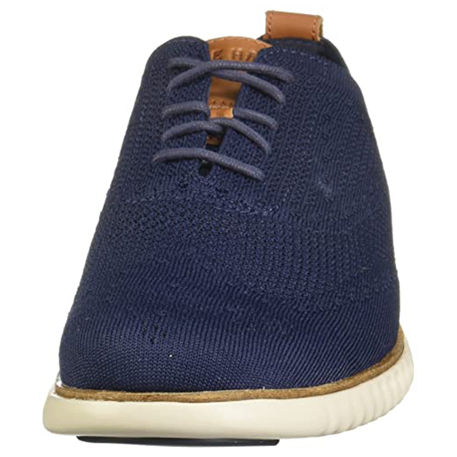 Cole Haan ZeroGrand Stitchlite Wingtip Oxford - Men's Marine Blue/Vapor Grey Shoe Deals Outlet