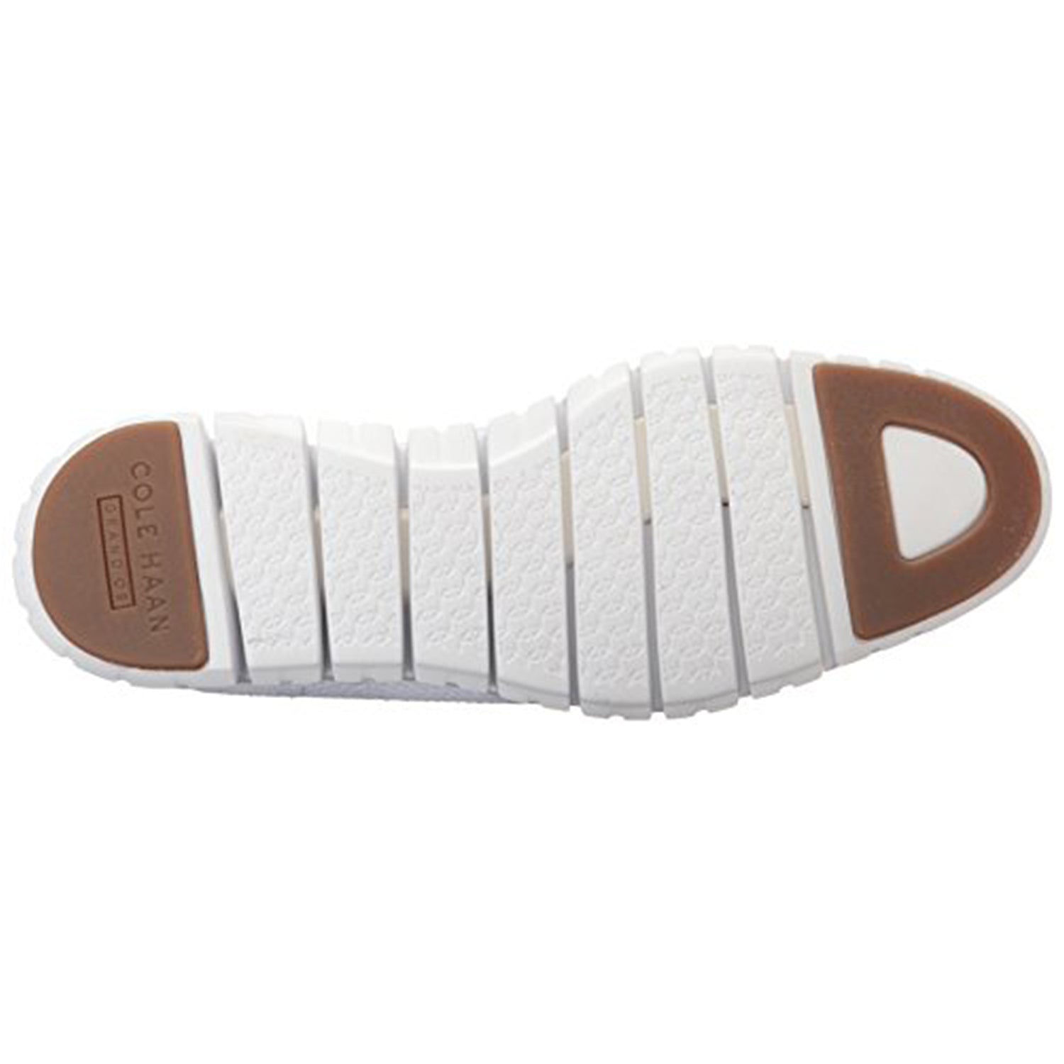 Cole Haan ZeroGrand Stitchlite Wingtip Oxford - Men's Optic White Knit/White Shoe Deals Outlet