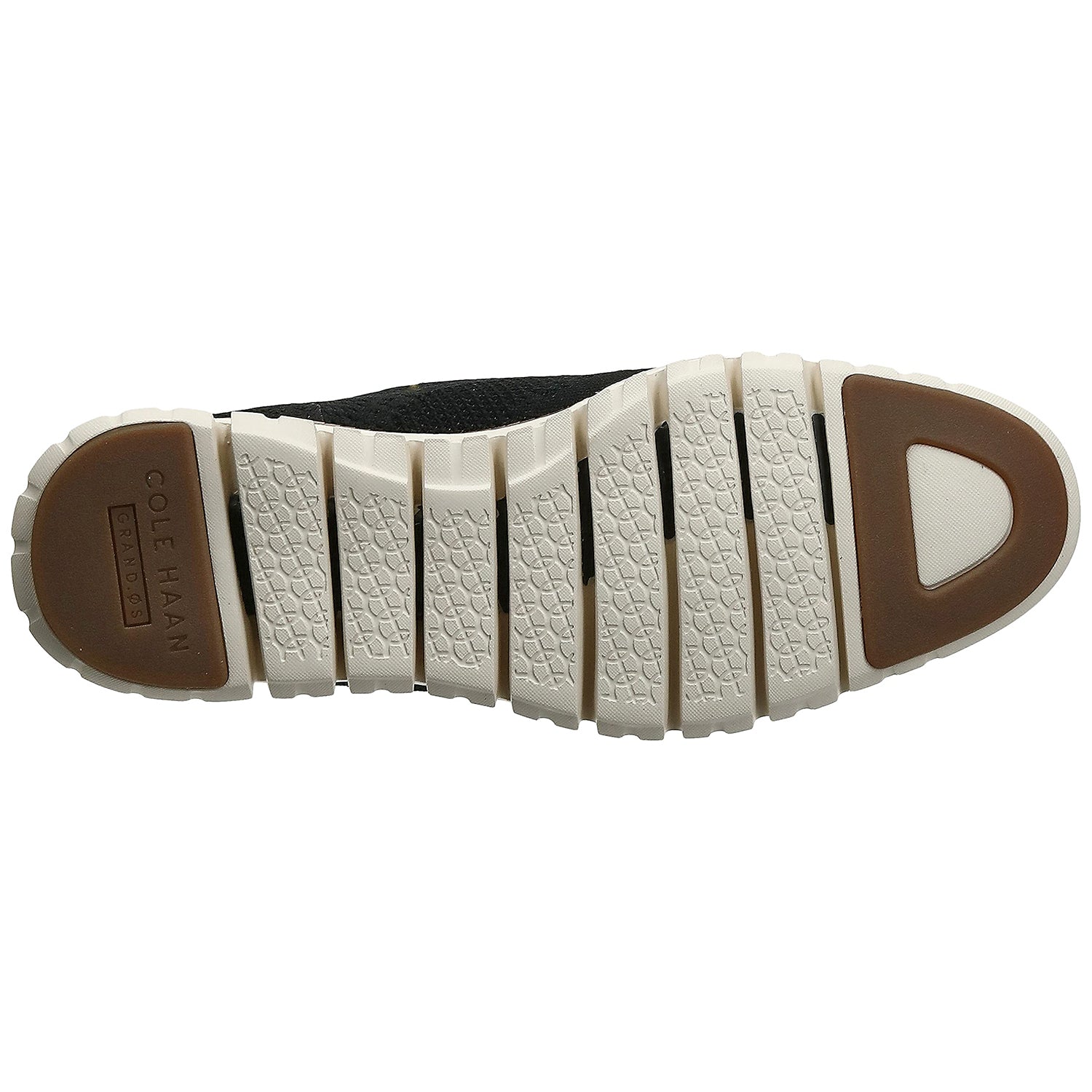 Cole Haan ZeroGrand Stitchlite Wingtip Oxford - Men's Black/Ivory Shoe Deals Outlet