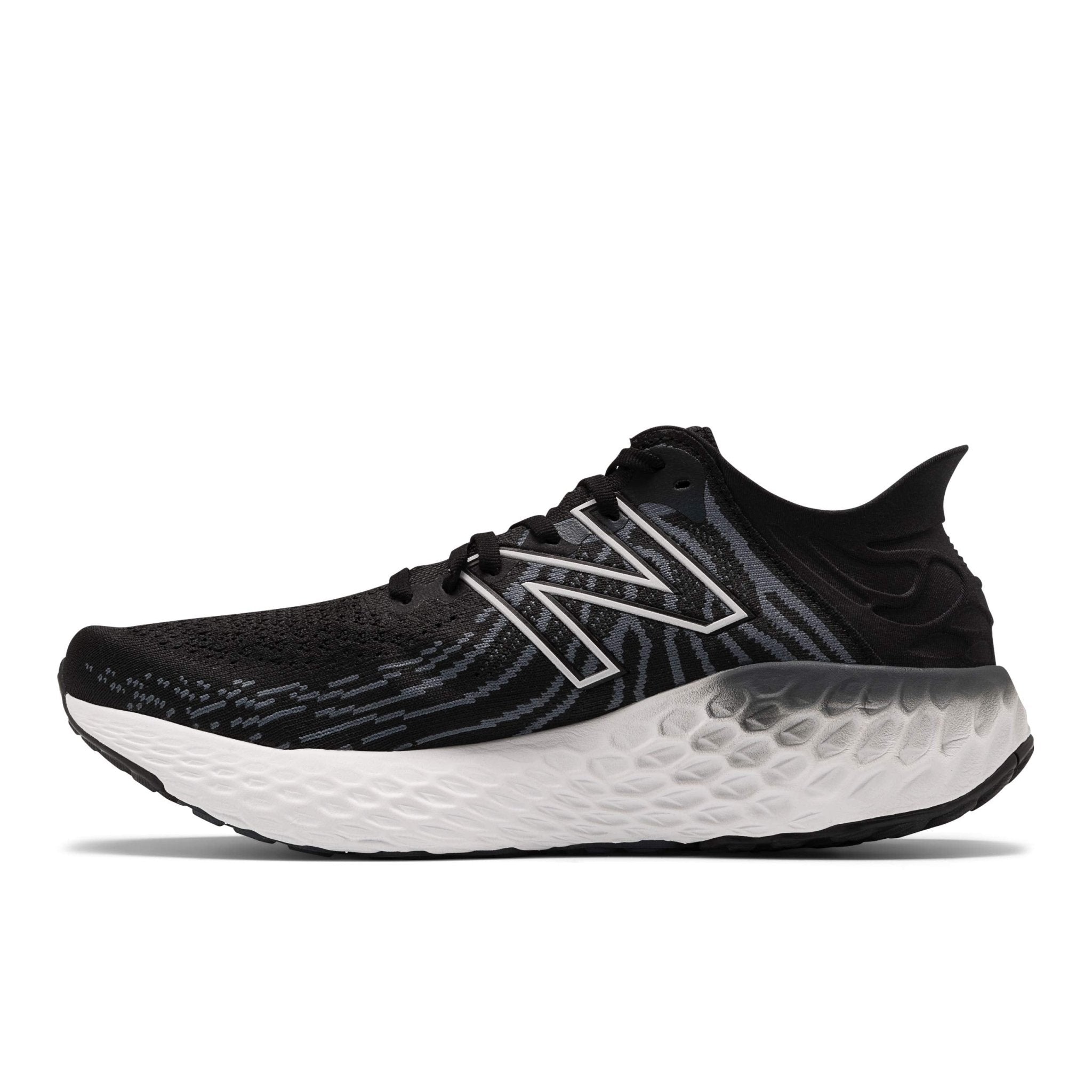 New Balance 1080 Fresh Foam M1080B11 - Men's Black/Thunder Shoe Deals Outlet