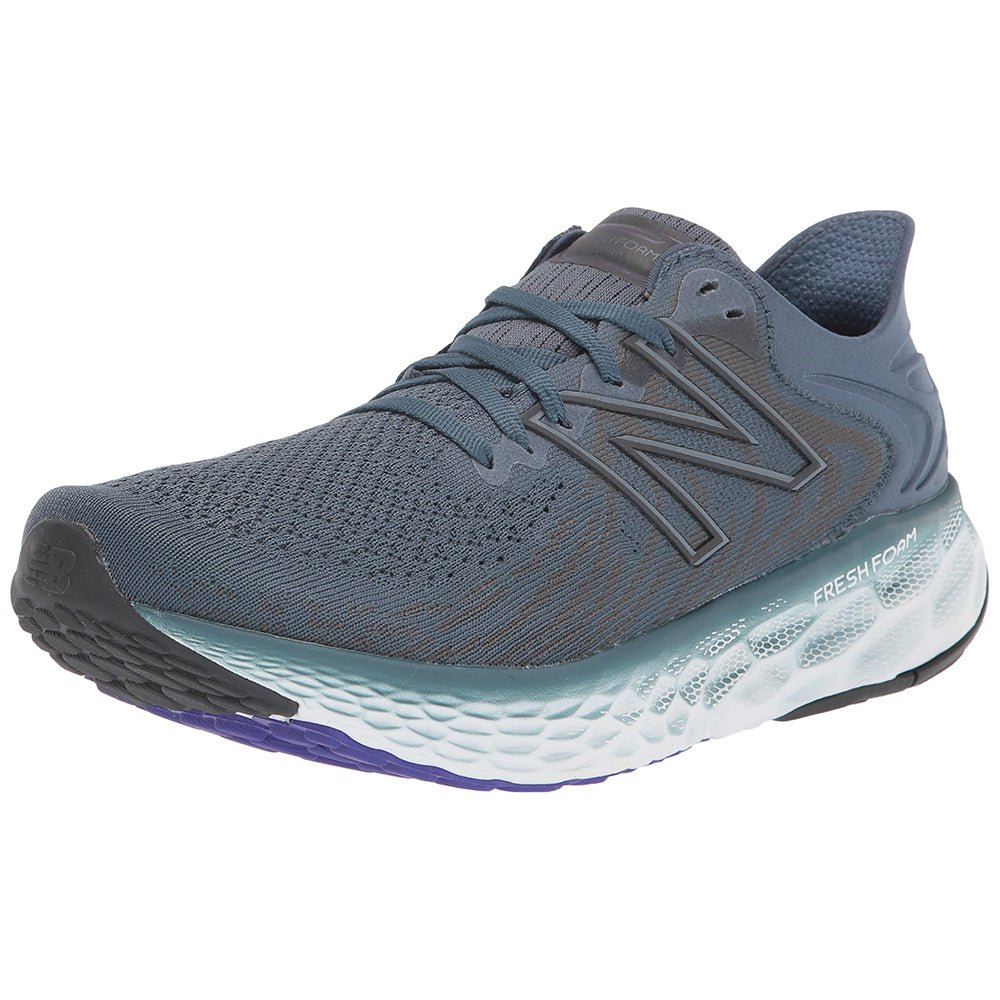 New Balance 1080 Fresh Foam M1080F11 - Men's Deep Ocean Grey/Deep Violet Shoe Deals Outlet