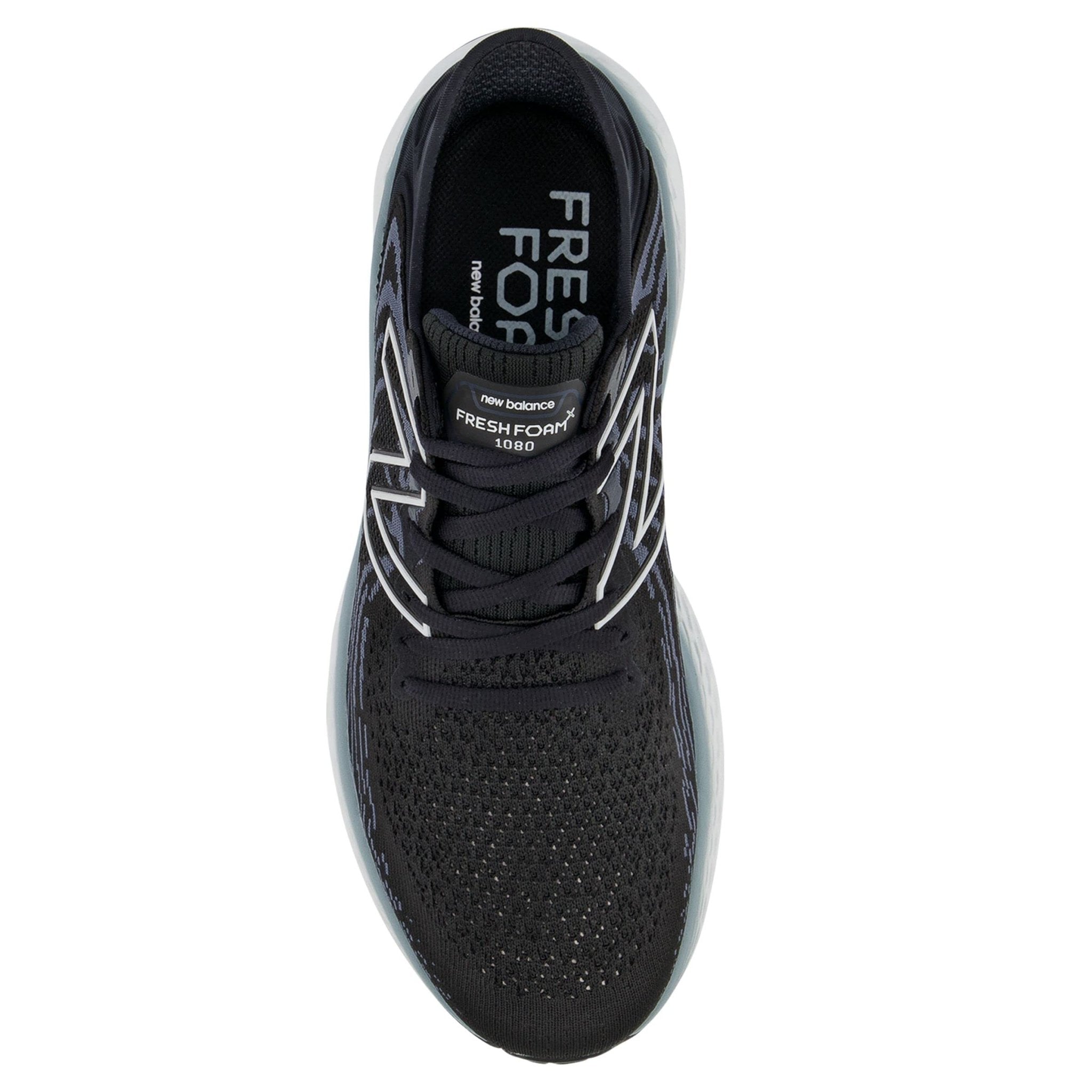 New Balance 1080 Fresh Foam M1080I11 - Men's Black/White Shoe Deals Outlet