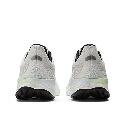 New Balance 1080 Fresh Foam W108012N - Women's White/Bleach Blue/Green Aura Shoe Deals Outlet
