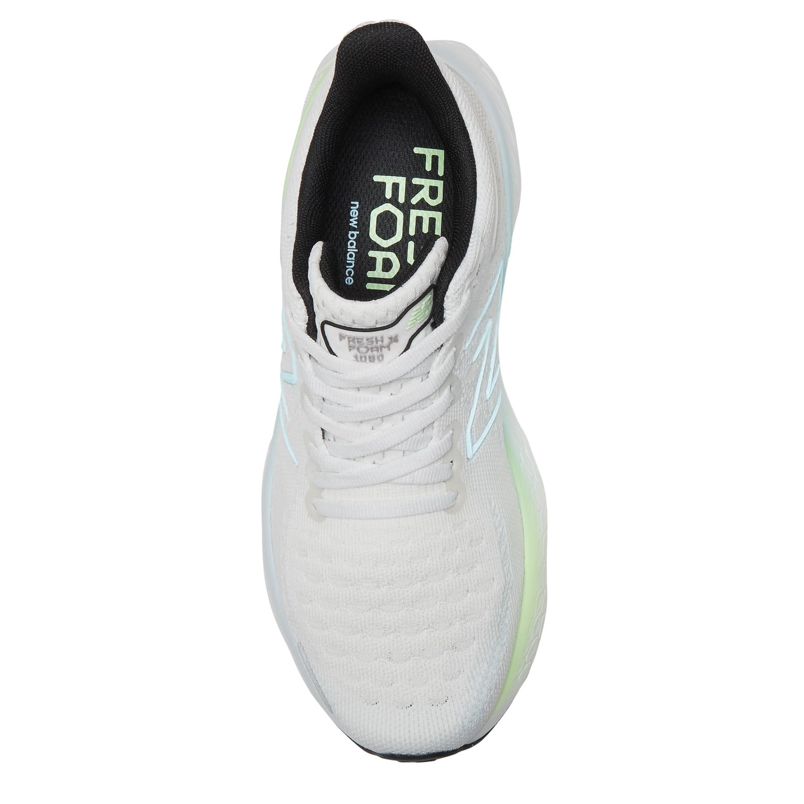New Balance 1080 Fresh Foam W108012N - Women's White - blue Shoe Deals Outlet