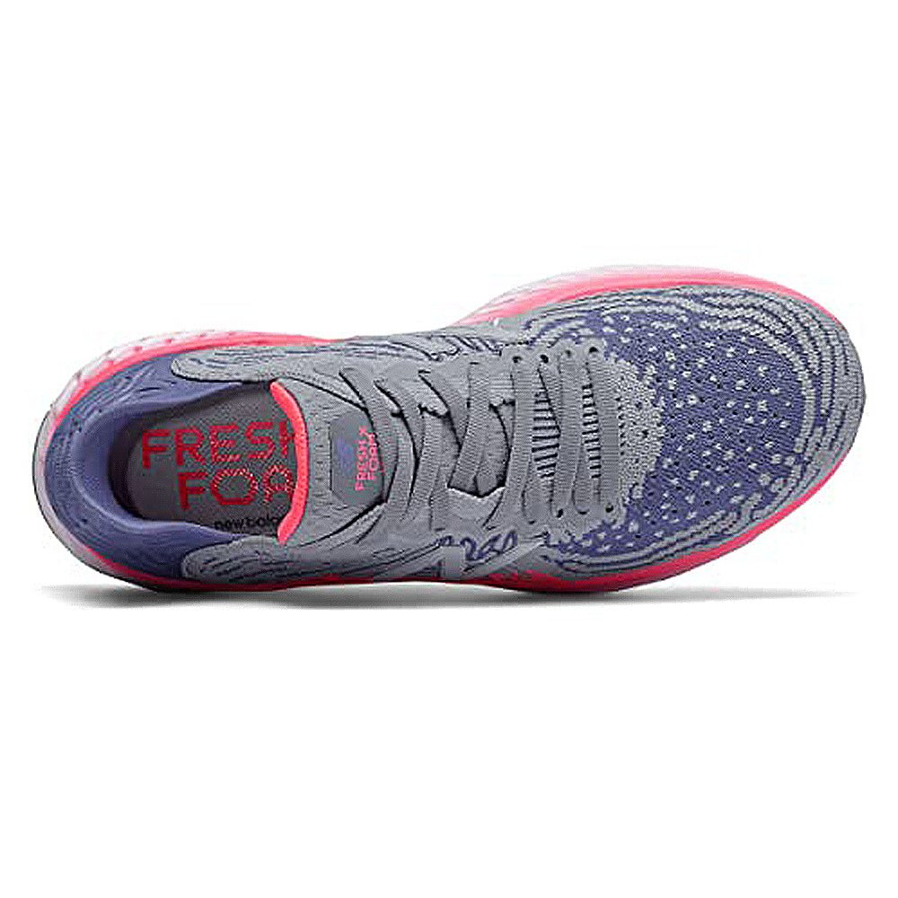 New Balance 1080 Fresh Foam W1080B10 - Women's Steel/Magnetic Blue Shoe Deals Outlet