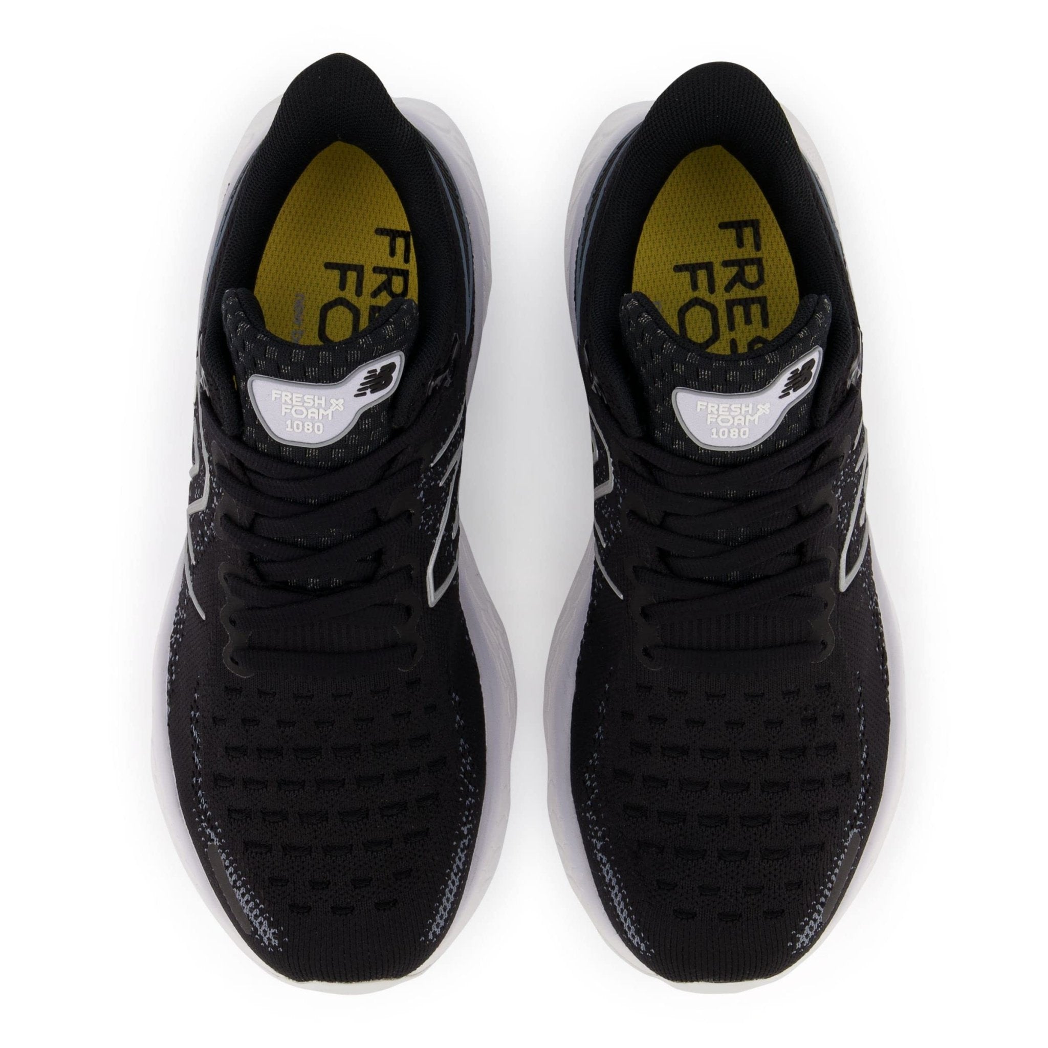 New Balance 1080 Fresh Foam W1080B12 - Women's Black/Thunder/Violet Haze Shoe Deals Outlet