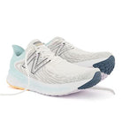 New Balance 1080 Fresh Foam W1080M11 - Women's White/Blue Chill Shoe Deals Outlet