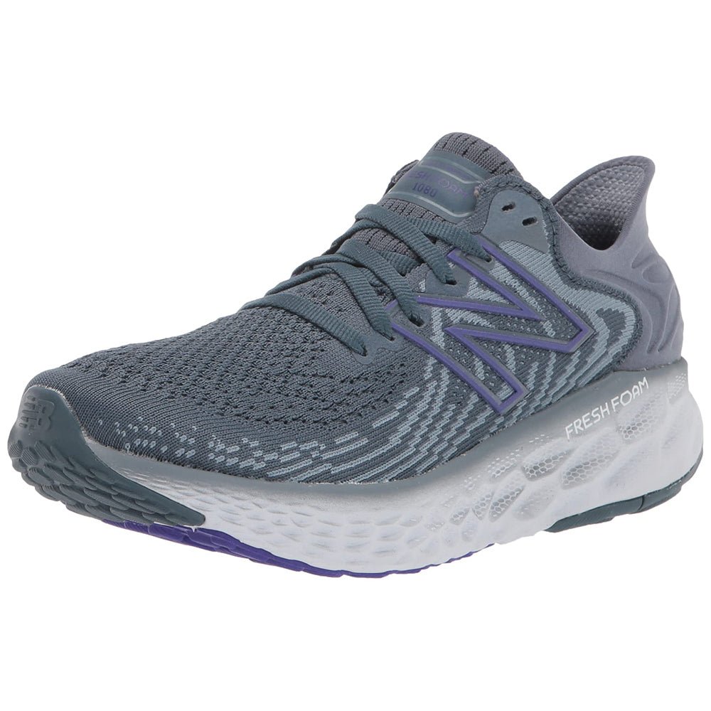 New Balance 1080 Fresh Foam W1080R11 - Women's Deep Ocean Grey/Deep Violet Shoe Deals Outlet