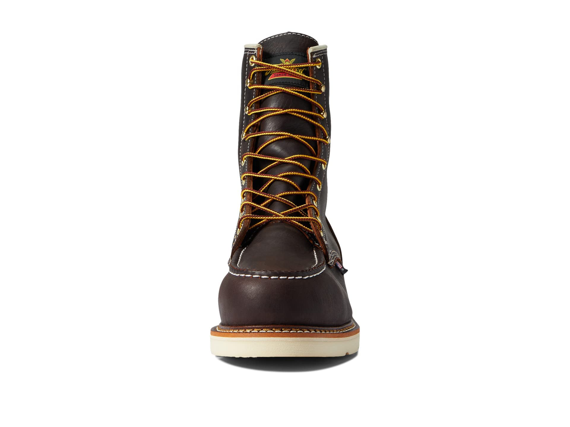 Thorogood 1957 Series 8 - inch Steel Toe WaterProof Wedge Sole Boot - Men's Briar Pitstop Shoe Deals Outlet
