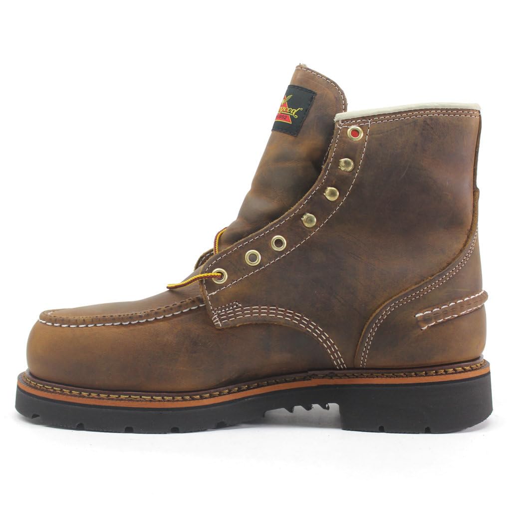 Thorogood 1957 Waterproof Safety Steel Toe Series 6 inch - Men's Dark Brown Shoe Deals Outlet