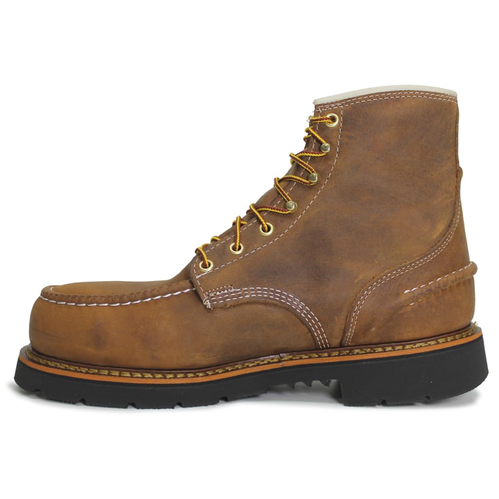 Thorogood 1957 Waterproof Safety Steel Toe Series 6 inch - Men's Dark Brown Shoe Deals Outlet