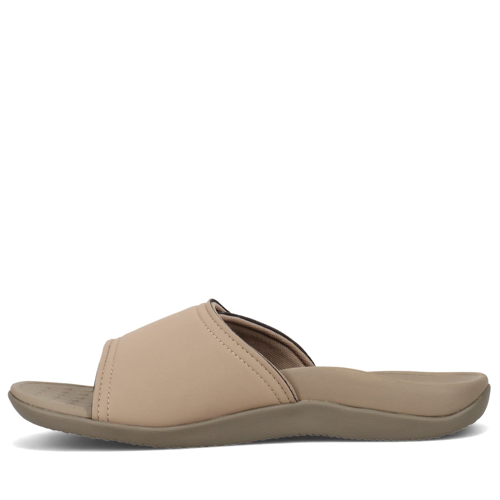 VIONIC 24Kiwi Motion Control Orthotic Sandal - Unisex Camel Khaki Shoe Deals Outlet