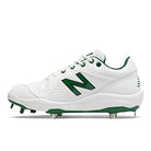 New Balance 3000v5 Cleat L3000OA5 - Men's White | Green Shoe Deals Outlet