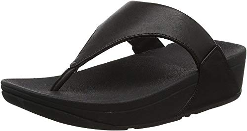 FitFlop Lulu Leather Toe-Post Sandals - Women