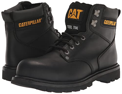 CAT Second Shift Steel-Toe Boots - Men