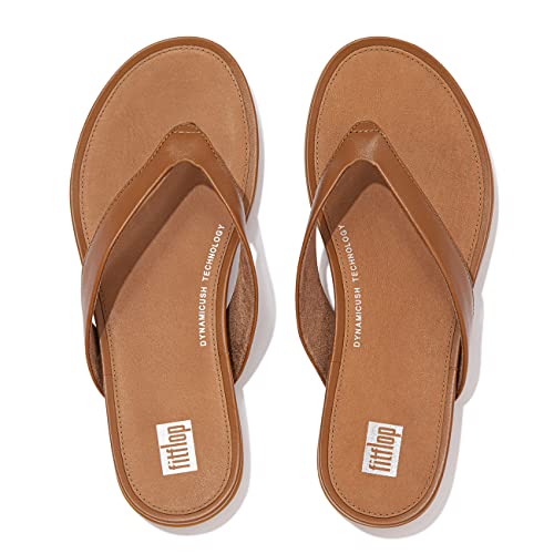 FitFlop Gracie Leather Flip-Flops - Women