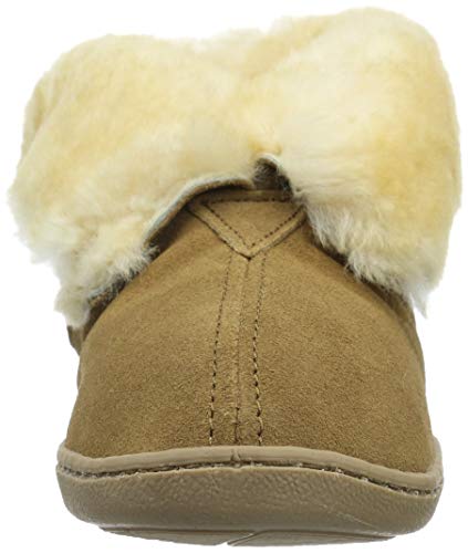 Minnetonka Moccasins Sheepskin Ankle Suede - Women