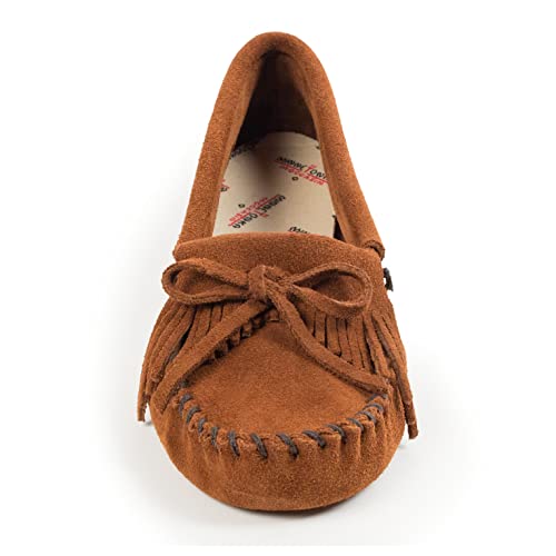 Minnetonka Moccasins Kilty Suede Softsole - Women