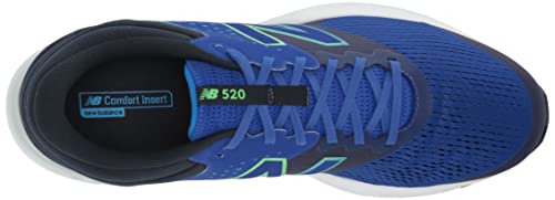 New Balance 520 v7 M520RB7 - Men's Vision Blue/Green Shoe Deals Outlet