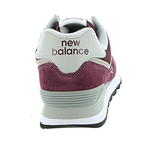 New Balance 574 Classics ML574EGB - Men's Burgundy/Burgundy Shoe Deals Outlet