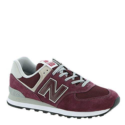 New Balance 574 Classics ML574EGB - Men's Burgundy/Burgundy Shoe Deals Outlet