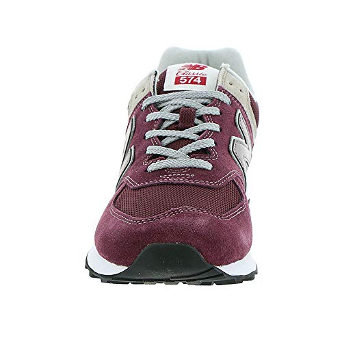 New Balance 574 Classics ML574EGB - Men's Burgundy/Burgundy Shoe Deals Outlet