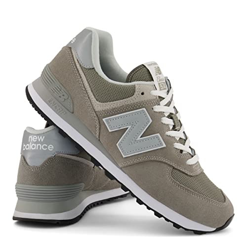 New Balance 574 Classics ML574EGG - Men's Grey/Grey Shoe Deals Outlet