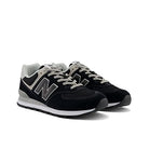 New Balance 574 Classics ML574EGK - Men's Black/Black Shoe Deals Outlet